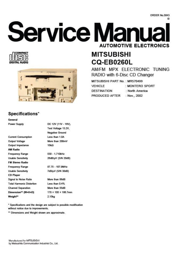 CQ-EB0260L_Mitsubishi